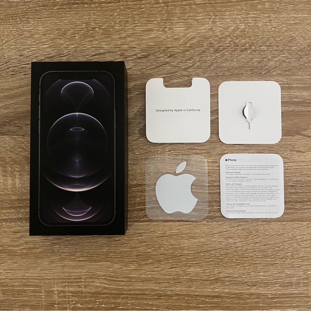 iPhone Box 12 Pro Graphite *BOX ONLY*